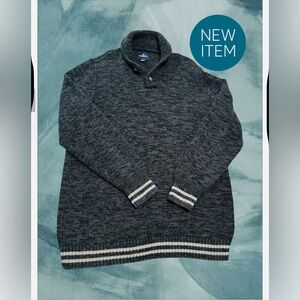 Sweater American Eagle Men's Size XL Gray Long Sleeves 100%Cotton.